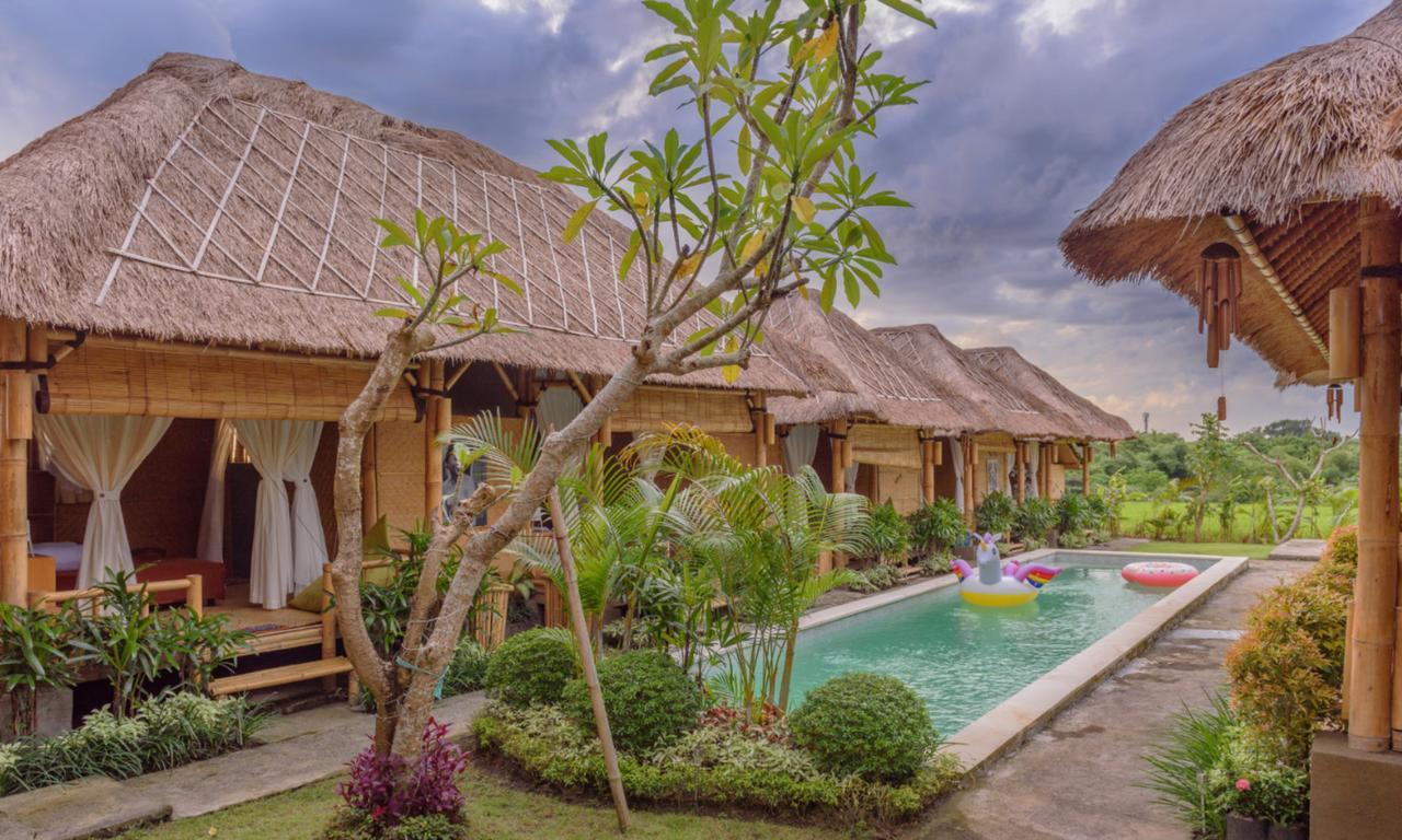 Moon Bamboo Apartment Canggu  Bagian luar foto