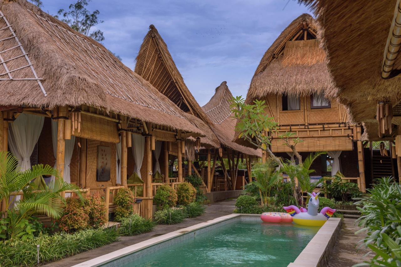 Moon Bamboo Apartment Canggu  Bagian luar foto